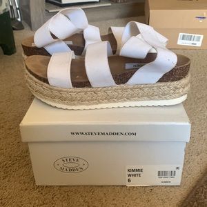 Steve Madden sandals . Gently used